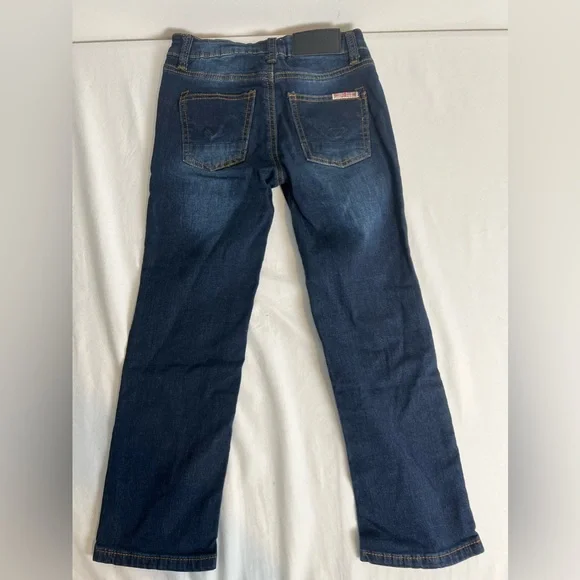 Girls Hudson Jeans dark Blue adjustable waist Size 6 - Picture 2 of 7